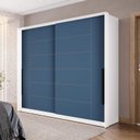 Ver imagem 1 de Guarda Roupa 180,1cm com 2 Portas de Correr e 2 Gavetas 240844 Lisboa Politorno Móveis