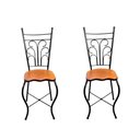 Ver imagem 2 de Conjunto de Jantar Industrial Rústico: Mesa Quadrada + 4 Cadeiras Compactas Tamanho 90x90cm