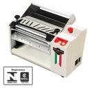 Ver imagem 4 de Cilindro Laminador de Massas Elétrico Pro Bivolt Regulador Velocidade Aço Carbono Inox Cozinha