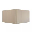 Ver imagem 5 de Cabeceira Estofada Dobravel Bia 1.40 Cama Box Casal - Cinza Linho