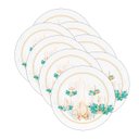 Ver imagem 2 de Kit Sousplat Natal Velas - 8 Peças - com Base