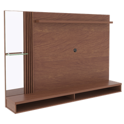 Painel Home Paris para Tv até 55 Polegadas Ripado com Espelho - 4