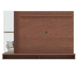 Painel Home Paris para Tv até 55 Polegadas Ripado com Espelho - 5