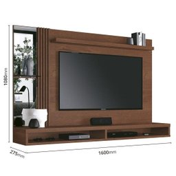 Painel Home Paris para Tv até 55 Polegadas Ripado com Espelho - 3