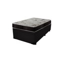 Ver imagem 3 de Cama Box Baú Solteiro Colchão Alana Espuma D20 Acolchões + Box Sintético 57x88x188 Cor:Preto