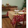 Toalha de Mesa Enfeites 1,40 x 2,10 m Lepper Vermelho UN - 1