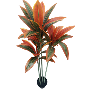 Planta Artificial Dracena Bronze 1,0 Metros de Altura