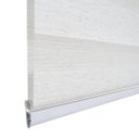 Ver imagem 6 de Persiana Rolo Double Vision Zebra 220larg x 220alt Linho com bando - Sala/ Escritório/Quarto/Sacada