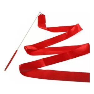 Fita Ginástica Ritmica com Estilete Cor Vermelho