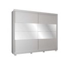 Ver imagem 2 de Guarda-Roupa Casal Gelius Apolo 2 Portas de Correr com Espelho e 7 Gavetas