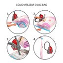 Ver imagem 3 de Kit 6 Saco Vac Bag Para Armazenamento Impermeável Grande Ordene