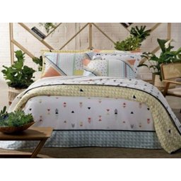 Jogo De Cama Casal Algodão Estampado 4 Peças Cool Santista - 1 Jogo De Cama Casal Algodão Estampado 4 Peças Cool Santista - 1