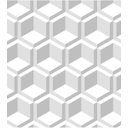 Ver imagem 1 de Papel De Parede Branco 3D Autocolante Para Sala e Quarto