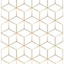 Ver imagem 1 de Papel De Parede Diamond Branco Para Sala Com Detalhes Amarelo Gold