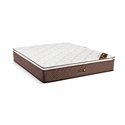 Colchao de Queen Molas D28 Ensacadas 158x32cm Executive Marrom Reconflex