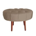 Ver imagem 1 de Puff Livia Suede Capucciono - Dominic Decor