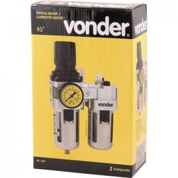 Regulador lubrificador RL 120 Vonder - 3 Regulador lubrificador RL 120 Vonder - 3