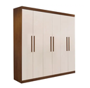 Ver imagem 1 de Guarda Roupa 6 Portas Ubatuba - Móveis Valverde -