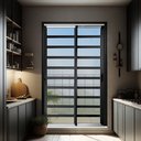 Ver imagem 2 de Porta Cor.c/Travessas 2F.Móv.210x200 Elite c/Fechad.Tetra V.Ref.Mix Preto Brimak
