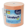 Pano Multiuso Limtech - 29cm X 240m - 600 Folhas - 35g/m² - Laranja - 1