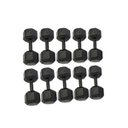 Ver imagem 1 de Kit de Dumbells Sextavado - Pares de 12 a 20 Kg