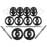 Kit Profissional 60 Kg de Anilhas + 2 Barras de 40cm + Barra de 160cm - 1