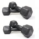 Ver imagem 1 de Kit Halteres Sextavado - (Pares de 1 e 2 Kg)