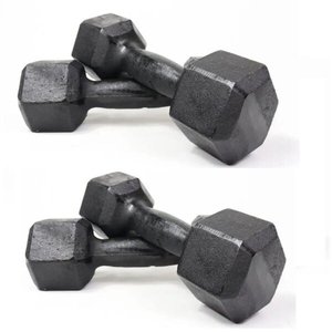 Kit Halteres Sextavado - (Pares de 1 e 2 Kg)