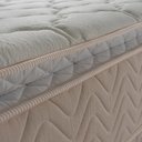 Ver imagem 6 de Conjunto Box Baú Roma Bege 96x203x78 c/ Molas Ensacadas