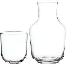 CRISA CÓRDOBA JG JARRA/COPO 1L/320ml VIDRO TRANSP 2PÇ - 1 CRISA CÓRDOBA JG JARRA/COPO 1L/320ml VIDRO TRANSP 2PÇ - 1