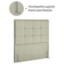 Ver imagem 6 de Cabeceira Solteiro 90 cm Lhots Linho SL 76 Peer