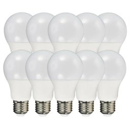 Kit 10 Lâmpadas Led 15w Bulbo Biv Branco Frio Casa Comercio - 1