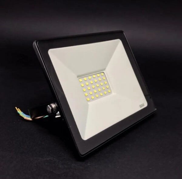 Refletor LED Holofote 50w Branco Frio SMD Micro LED Economico - 4