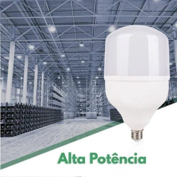 Lâmpada LED 50W Alta Potencia Soq E27 Bco Frio Economica - 3