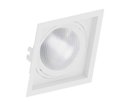 Ver imagem 1 de Spot Embutir Par 30 Quadrado Termoplastico Branco Face Recuado Save Energy