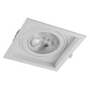 Ver imagem 7 de Spot Embutir Par 30 Quadrado Termoplastico Branco Face Recuado Save Energy