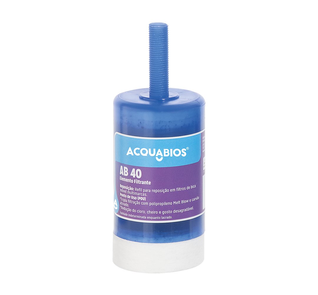 Refil Ab40 Rosca Longa - Acquabios