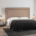 Ver imagem 2 de Cabeceira Cama Box Casal Queen 160cm Mali P02 Veludo Bege - Mpozenato