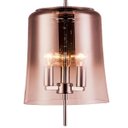Ver imagem 2 de Pendente Hive Metal Vidro Cobre 27x25cm 3E14 PD1134 New Line