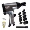 Chave Impacto Pneumática 1/2 Parafusadeira Industrial 17pças - 2