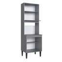 Ver imagem 4 de Paneleiro Forno Duplo 3 Portas Light Cinza