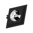 Ver imagem 1 de Spot Embutir Ar111 Quadrado Termoplastico Preto Face Recuado Save Energy