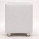 Ver imagem 2 de Puff Decorativo Urban Corino para Sala Quarto Hall de Entrada Compacto Assento Extra Branco