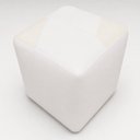 Ver imagem 3 de Puff Decorativo Urban Corino para Sala Quarto Hall de Entrada Compacto Assento Extra Branco