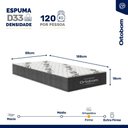 Ver imagem 4 de Cama Box Baú com Colchão de Espuma D33 Ortobom Airtech 100 Solteiro 88 Cm