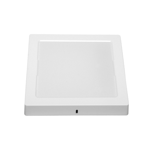 Painel Com Placa de Led Taschibra 12W Lys Quadrado Sobrepor Bivolt 6500K Branco Frio