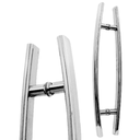 Ver imagem 1 de Puxador Inox Polido Curvo Angulo 600mm Todas Portas