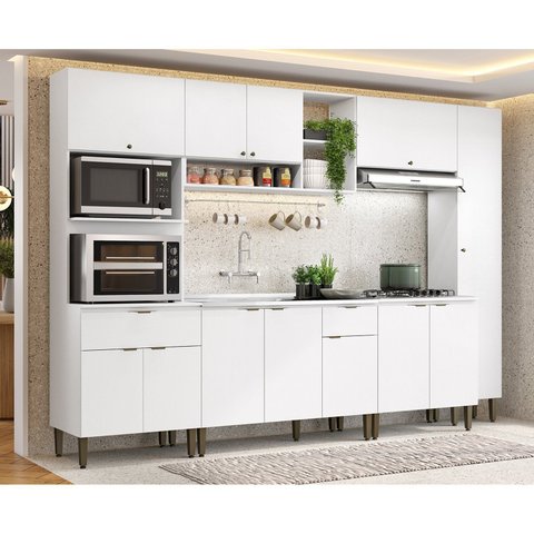Cozinha Armário Aéreo 1 Porta 80cm Magnólia
