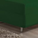 Ver imagem 3 de Jogo de Cama Casal Nobre 3 Peças Luva de Box 55cm de Altura Malha 100% Algodão - Verde-bandeira