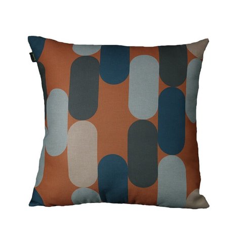 Almofada Estampa Abstrata - 45X45 - Cristalina